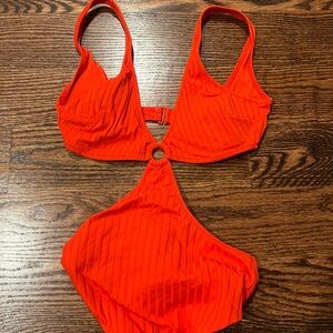 Aerie Bold Red Swimwear